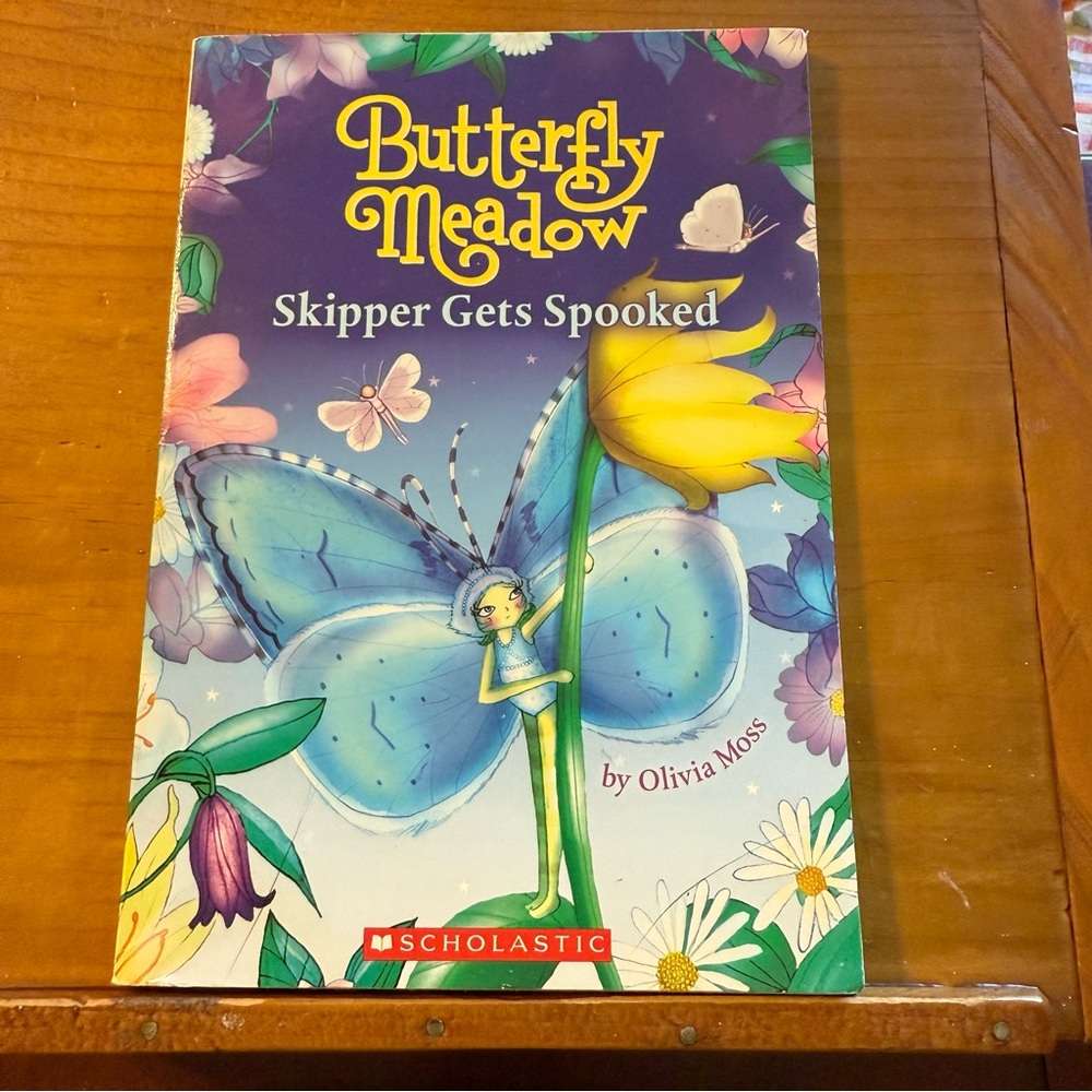 Butterfly Meadow Skipper Gets Spooked Children’s Chapter Book by Olivia Moss